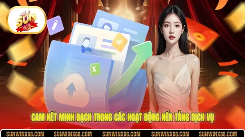 Cam kết minh bạch trong các hoạt động nền tảng dịch vụ